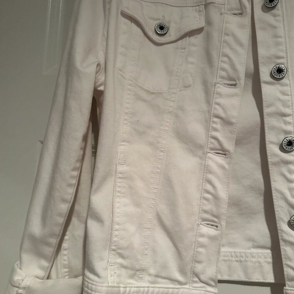 White Denim Jacket - Picture 3 of 3